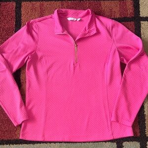 Women’s Lady Hagen Quilted 1/4 Zip Golf Shirt